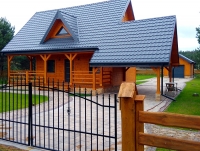 Atrakcyjny dom drewniany 90m2 Serwy