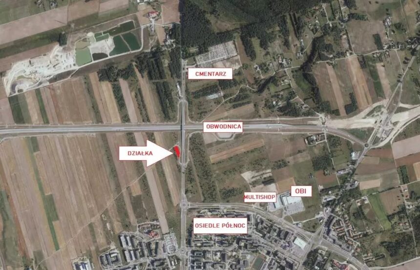 Działka rolna w Suwałkach przy ulicy Reja