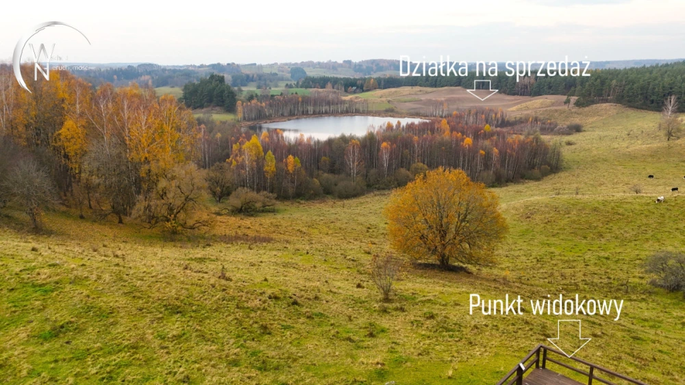 Działka nad jeziorem - wschodnieruchomosci